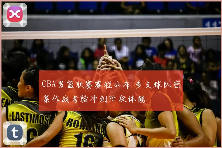 CBA男篮联赛赛程公布 多支球队密集作战考验冲刺阶段体能